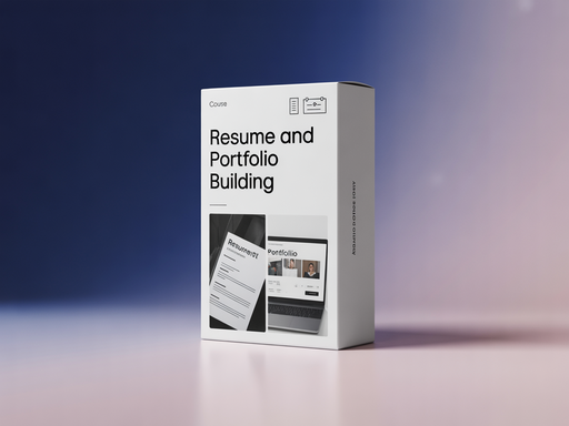 Resume and portfolio building